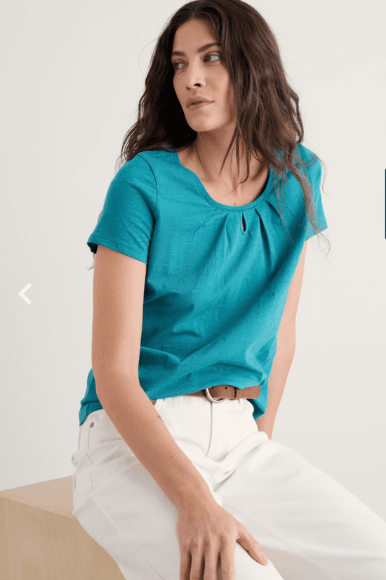 Appletree T-Shirt. Azurite