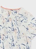 Avery Linen Dress. White MLT