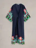Cleo Kimono. Navy Multi