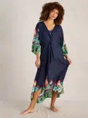 Cleo Kimono. Navy Multi