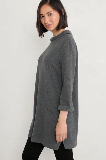 Dark Skyies Tunic. Coal