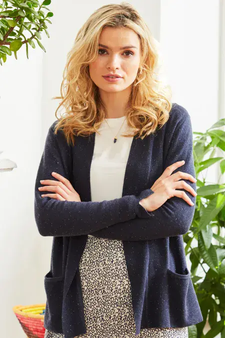 Easy Sunrise Cardigan. Atlantis