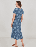 Emily Fairtrade Jersey Dress. Blue PR