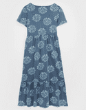 Emily Fairtrade Jersey Dress. Blue PR
