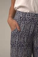 Flower Waves Palazzo Pants.