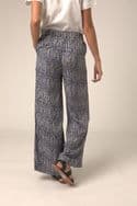 Flower Waves Palazzo Pants.