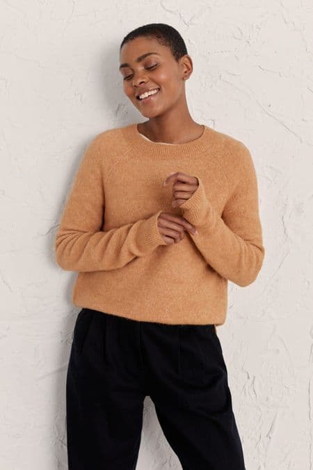 Free Forms Jumper. Butterscotch