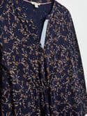 Hallie Jersey Tunic. Navy Multi