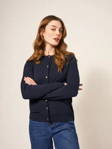 Lulu Cardigan. Dark Navy