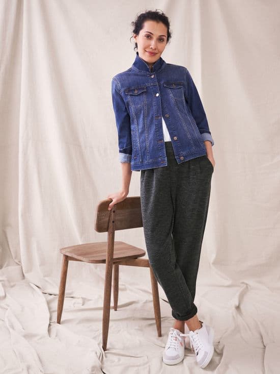 Maison Jogger. Charcoal Grey