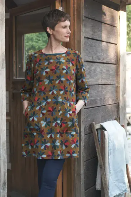 Porth Gavern Needlecord Tunic.