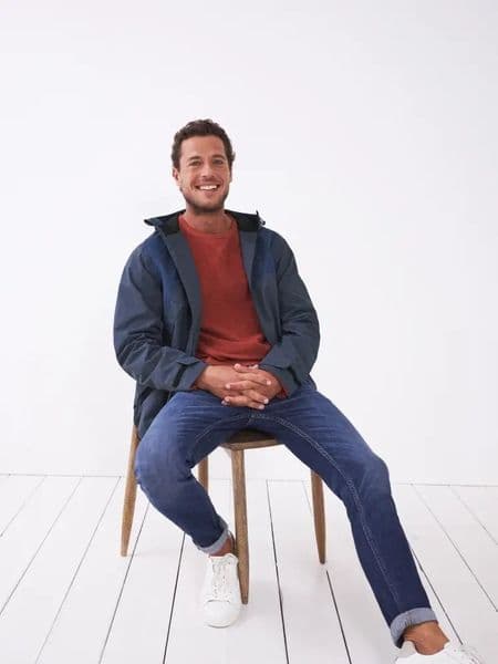 Ramble Waterproof Jacket. Mid Blue