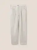 Rowena Linen Trouser - Light Natrual