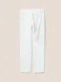 Rowena Linen Trouser. Brill White