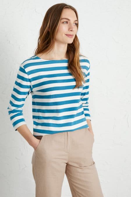 Sailor Top. Cornish Waterscape Chalk