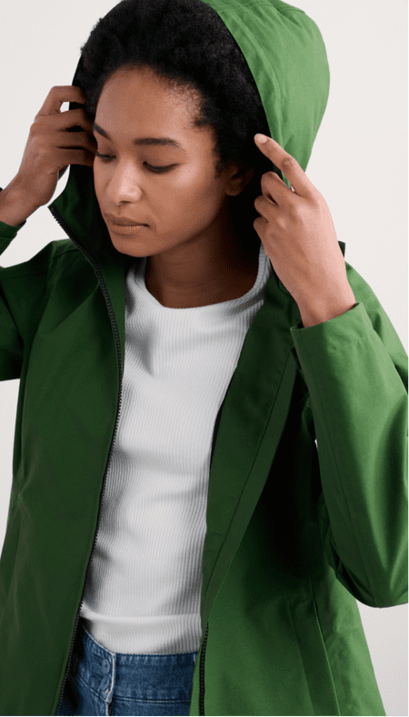 Waterway Jacket. Forest Green