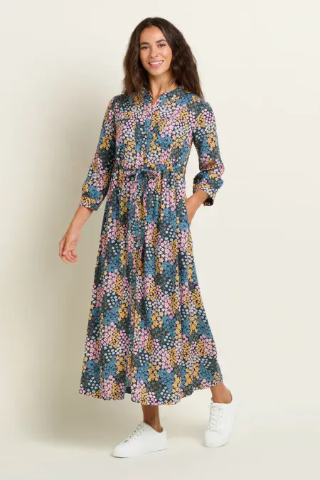 Wildflower Meadow Shirt Dress.