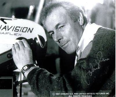 A041 - John Glen James Bond Director Signed 10x8 Photo