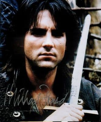 A059 - Michael Praed Signed 10x8 Robin Of Sherwood