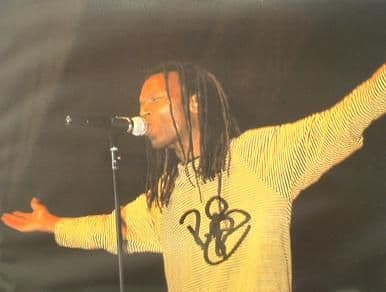 A073 - RANKING ROGER Signed 10 x 8 photo
