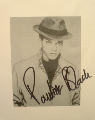 A077 - PAULINE BLACK Autographed top 10 x 8 photo