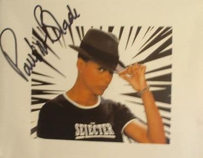 A078 - PAULINE BLACK Autographed top 10 x 8 photo