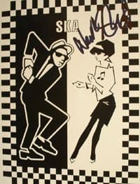 A128 - NEVILLE  STAPLE Autographed top 10 x 8 print