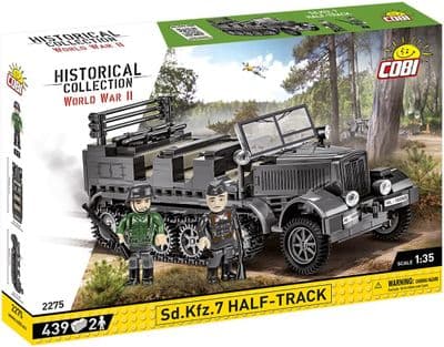 COBI-2275        439 PCS HC WWII /2275/ SD.KFZ.7 HALF-TRACK