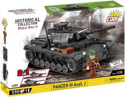 COBI-2289        585 PCS HC WWII /2289/ PANZER III AUSF.J