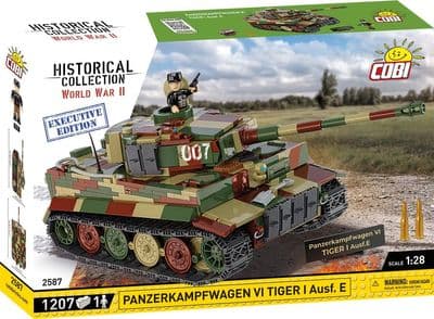 COBI-2587        1196 PCS HC WWII /2587/ PZKPFW VI TIGER I AUSF.E-  EXECUTIVE EDITION