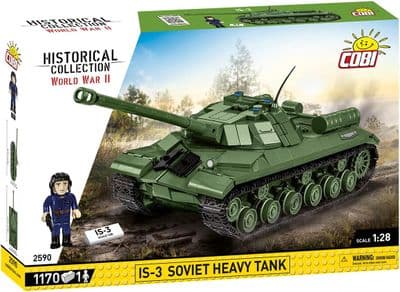 COBI-2590        1174 PCS HC WWII /2590/ IS-3 SOVIET HEAVY TANK