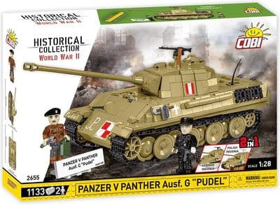 COBI-2655        HC WWII /2655/ PANZER V PANTHER AUSF.G PUDEL1133