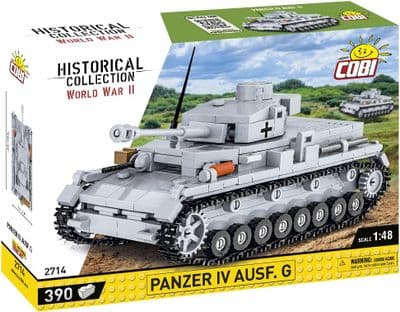 COBI-2714        390 PCS HC WWII /2714/ PANZER IV AUSF.G