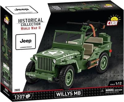 COBI-2805        1150 PCS HC WWII /2805/ WILLYS MB