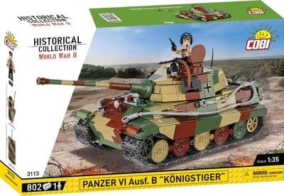 COBI-3113        HC WWII /3113/ PANZER VI AUSF. KONINGSTER 802 KL