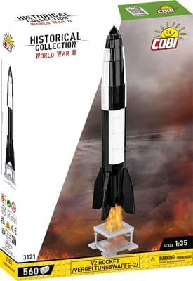 COBI-3121        600 PCS HC WWII /3121/ V2 ROCKET/VERGELTUNGSWAFF