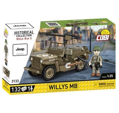 COBI-3133        HC WWII /3133/ WILLYS MB 132 KL.