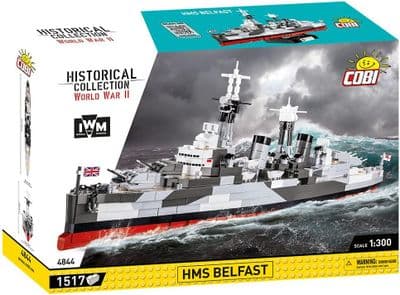 COBI-4844        1515 PCS HC WWII /4844/ HMS BELFAST IWM