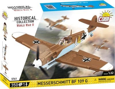 COBI-5761        350 PCS HC WWII /5761/ MESSERSCHMITT BF 109G