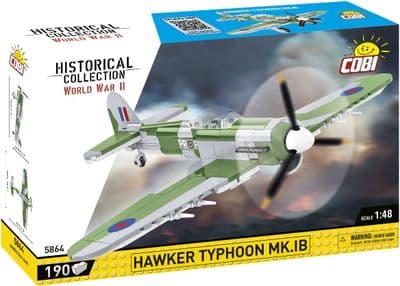 COBI-5864        186 PCS HC WWII /5864/ HAWKER TYPHOON