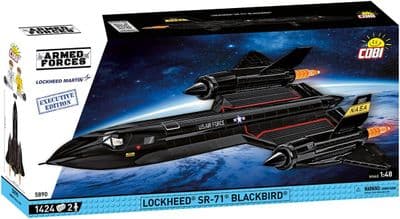 COBI-5890        1379 PCS ARMED FORCES /5890/  Lockheed SR-71 Blackbird    Executive Edition