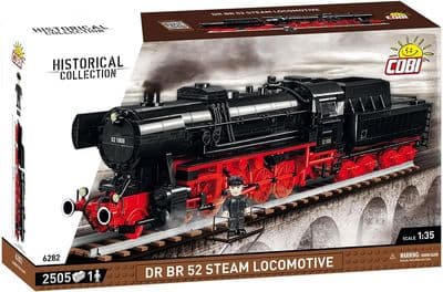 COBI-6282        TRAINS /6282/ DRB CLASS 52 STEAM LOCOM. GERM2400