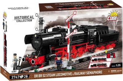 COBI-6287        2745 PCS TRAINS /6287/ DRB CLASS 52 STEAM L&RAIL