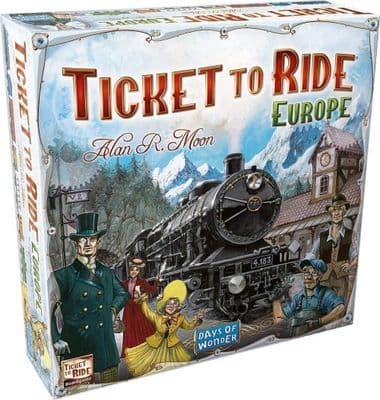 Days of Wonder Ticket to Ride Europe Boardgame