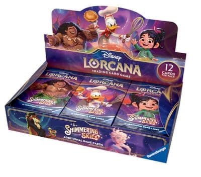 Disney Lorcana  5 Shimmering Skies Booster Box