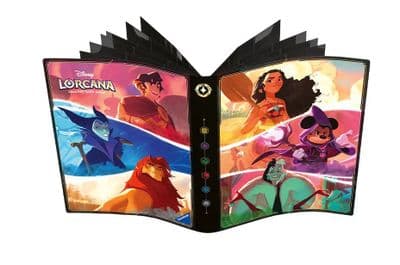 Disney Lorcana  5 Shimmering Skies Lore book, 9 pocket Portfolio CHARACTER
