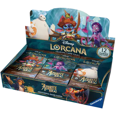 Disney Lorcana  6 Azurite Seas Booster Box