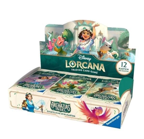preorder lorcana booster box Ravensburger Disney TCG: Into The Inklands Pack Display | 24 Packs with 12 Trading Cards Each | Ideal for Collectors & Disney Fans Reaching into the sky lorcana booster box pre order