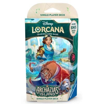 Disney Lorcana 7 Archazia's Island Deck Ruby Sapphire