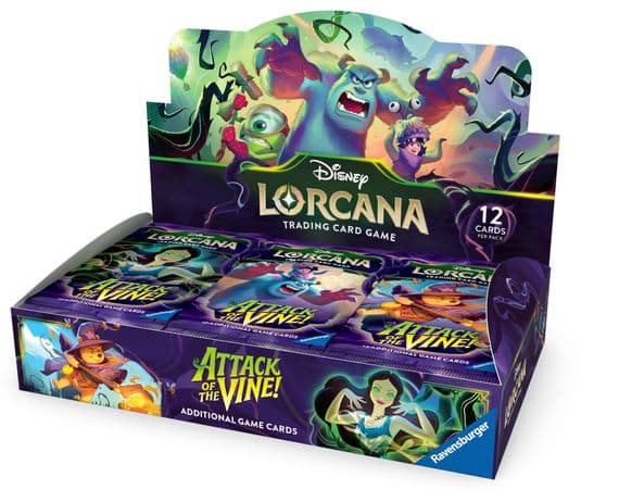 Disney Lorcana  Attack Of The Vine Booster Box